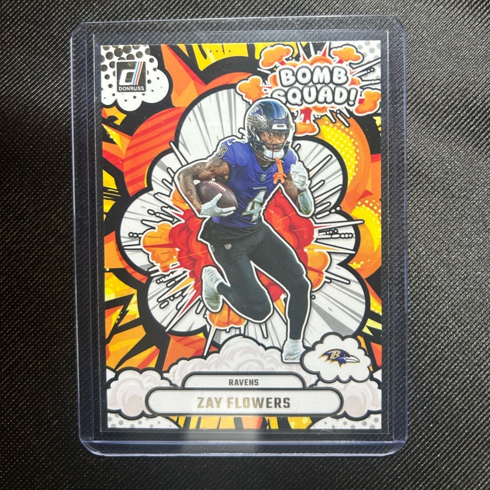 Texans WR Zay Flowers Football Trading Card